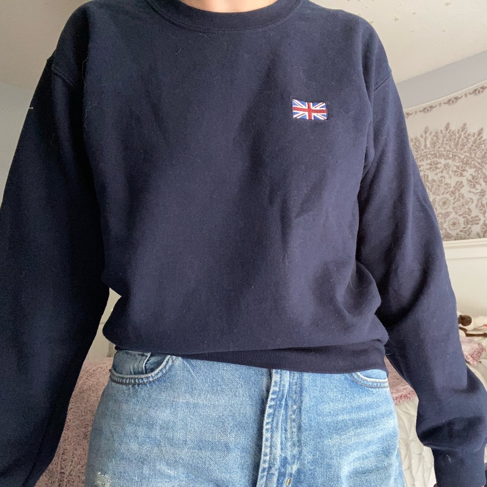 Tower of London British Flag Sweatshirt